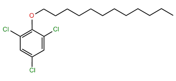 Dodecyl 2,4,6-trichlorophenyl ether